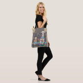 Tote Bag Tricot d'alpaca (Sur le modèle)