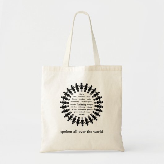 Tote Bag tricot fourre-tout (Devant)