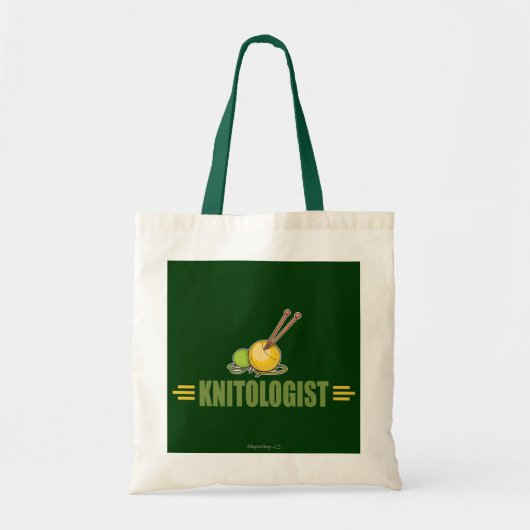 Tote Bag Tricot humoristique (Devant)