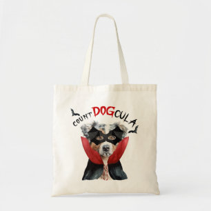 Tote Bag Tricot ou traitement de chien Vampire Shepherd aus