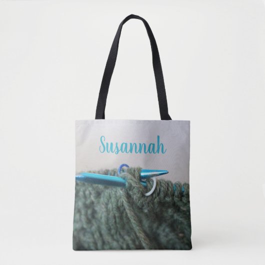 Tote Bag Tricot personnalisé (Devant)