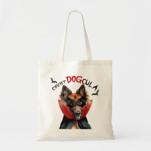 Tote Bag Tricoter ou traiter un chien vampire belge Tervure