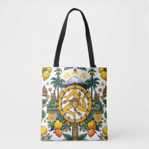 Tote Bag Trinacria Design sicilien