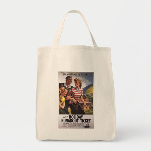 Tote Bag Trio familial sur les fêtes Runabout Savings (Devant)