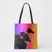 Tote Bag Trio Greyhound (Devant)