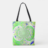 Tote Bag Trippy Green (Dos)