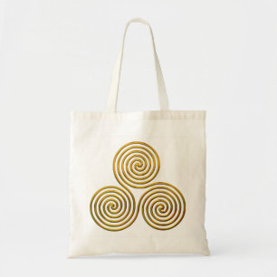 Tote Bag Triskele-or