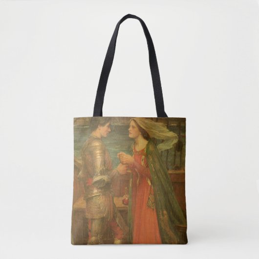 Tote Bag Tristan et Isolde par John William Waterhouse (Devant)
