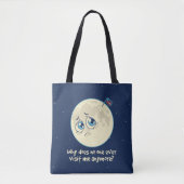 Tote Bag Triste lune (Devant)