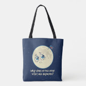 Tote Bag Triste lune (Dos)