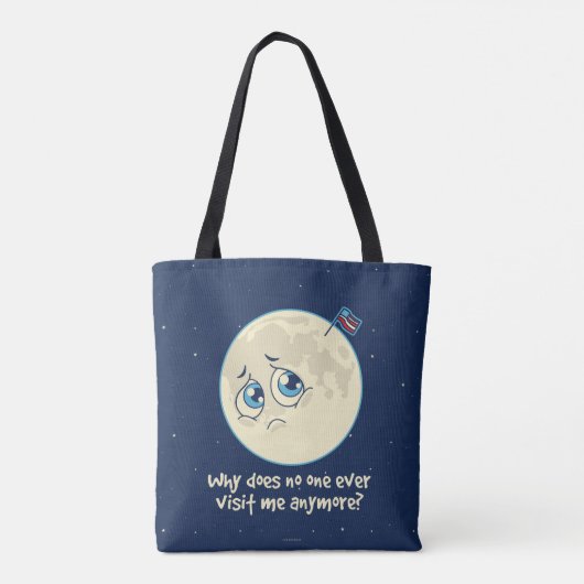 Tote Bag Triste lune (Dos)