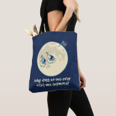 Tote Bag Triste lune (De près)
