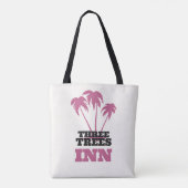 Tote Bag Trois Arbres Inn (noir) (Dos)