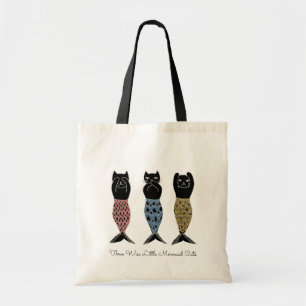 Tote Bag Trois chats sages de sirène