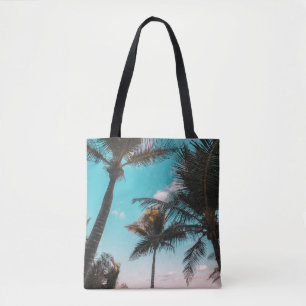 Tote Bag Trois cocotiers en bord de mer