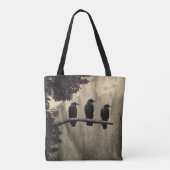 Tote Bag Trois corneilles (Dos)