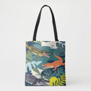 Tote Bag Trois crocodiles