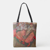 Tote Bag Trois Danseurs russes par Edgar Degas (Dos)