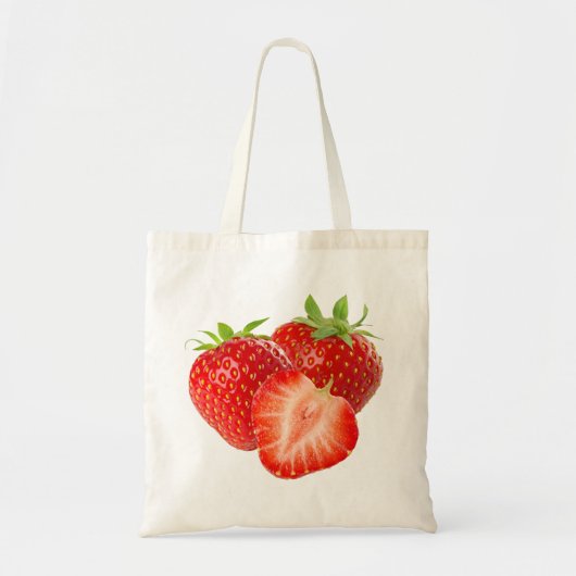Tote Bag Trois fraises (Devant)