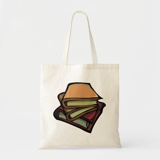 Tote Bag Trois livres anciens empilés ensemble (Devant)