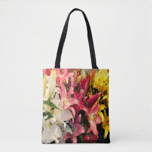 Tote Bag Trois Lys Colorés