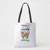 Tote Bag Trois n'est pas une foule, c'est une équipe (Devant)