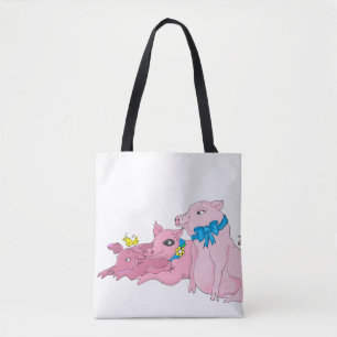 Tote Bag Trois petits cochons