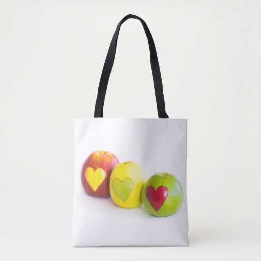 Tote Bag Trois pommes (Devant)