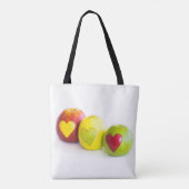 Tote Bag Trois pommes (Dos)