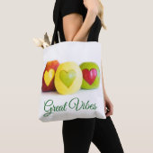 Tote Bag Trois pommes (De près)