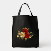 Tote Bag Trois Roses de bijoux (Dos)