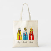Tote Bag Trois sages colorés (Dos)