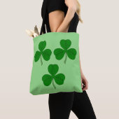 Tote Bag Trois Shamrocks (De près)