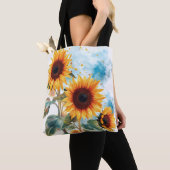 Tote Bag Trois tournfleurs (De près)