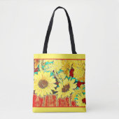 Tote Bag Trois tournfleurs (Devant)