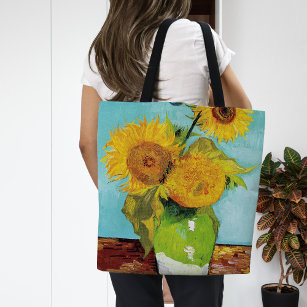 Tote Bag Trois tournfleurs   Vincent Van Gogh