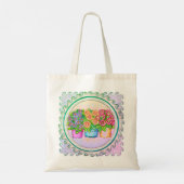 Tote Bag Trois vases fleurs (Dos)