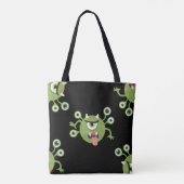 Tote Bag troll des yeux (Dos)