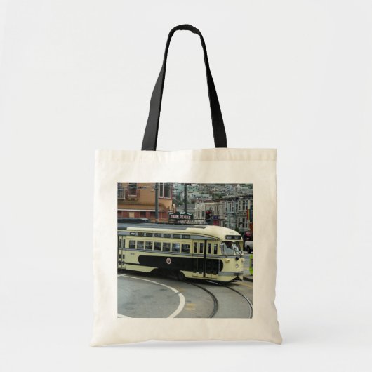 Tote Bag Trolley de San Francisco (Devant)