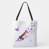 Tote Bag Trompette de fête (Dos)