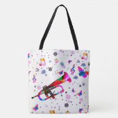 Tote Bag Trompette festive (Devant)