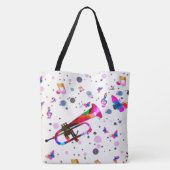 Tote Bag Trompette festive (Dos)