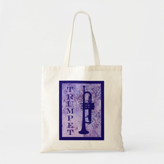 Tote Bag Trompette pourpre ! (Devant)