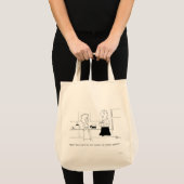 Tote Bag Trop de café (Devant (produit))