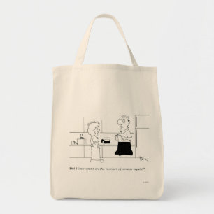 Tote Bag Trop de café