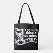 Tote Bag Trop de Chihuahuas (Dos)