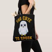 Tote Bag Trop mignon pour effrayer (De près)