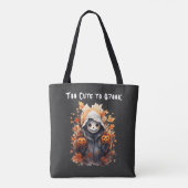 Tote Bag Trop mignon Pour Parler De Fantôme (Dos)