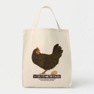 Tote Bag Trop ordonné pour manger ! - Poule