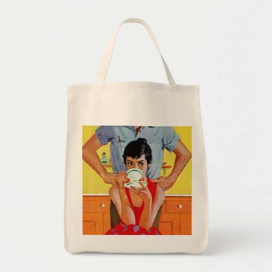 Tote Bag Trop tard pour composer (Devant)